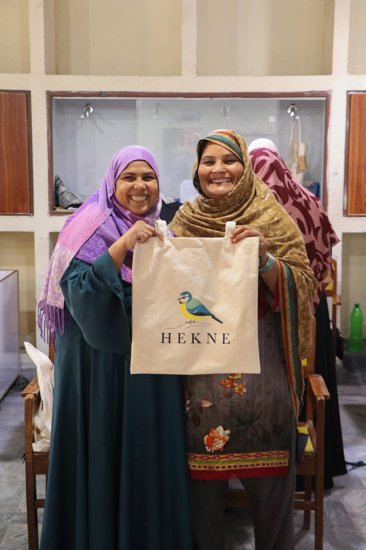 Bærekraftig bærenett i naturmaterialer