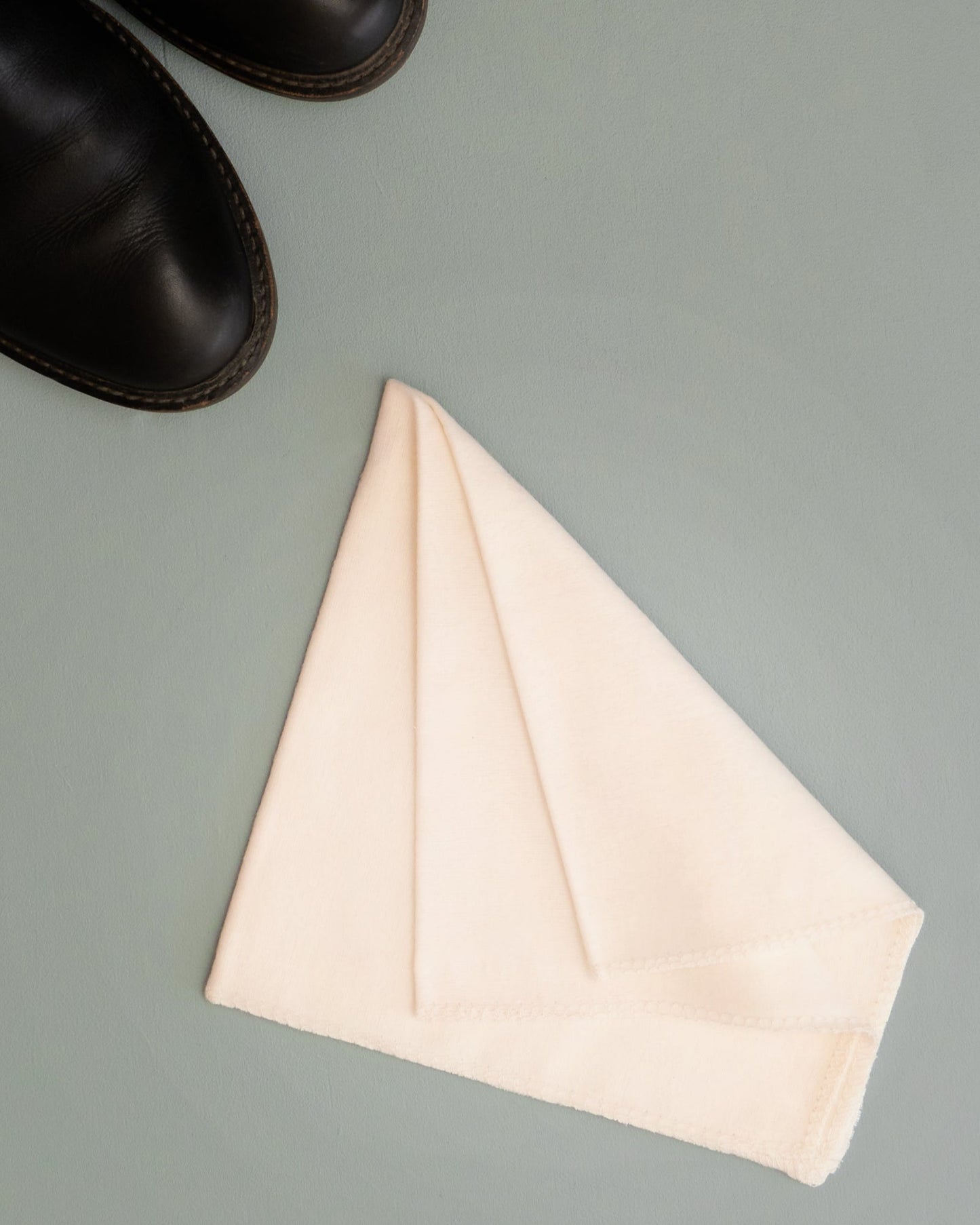 Pusseklut til å tørke av og polere sko.