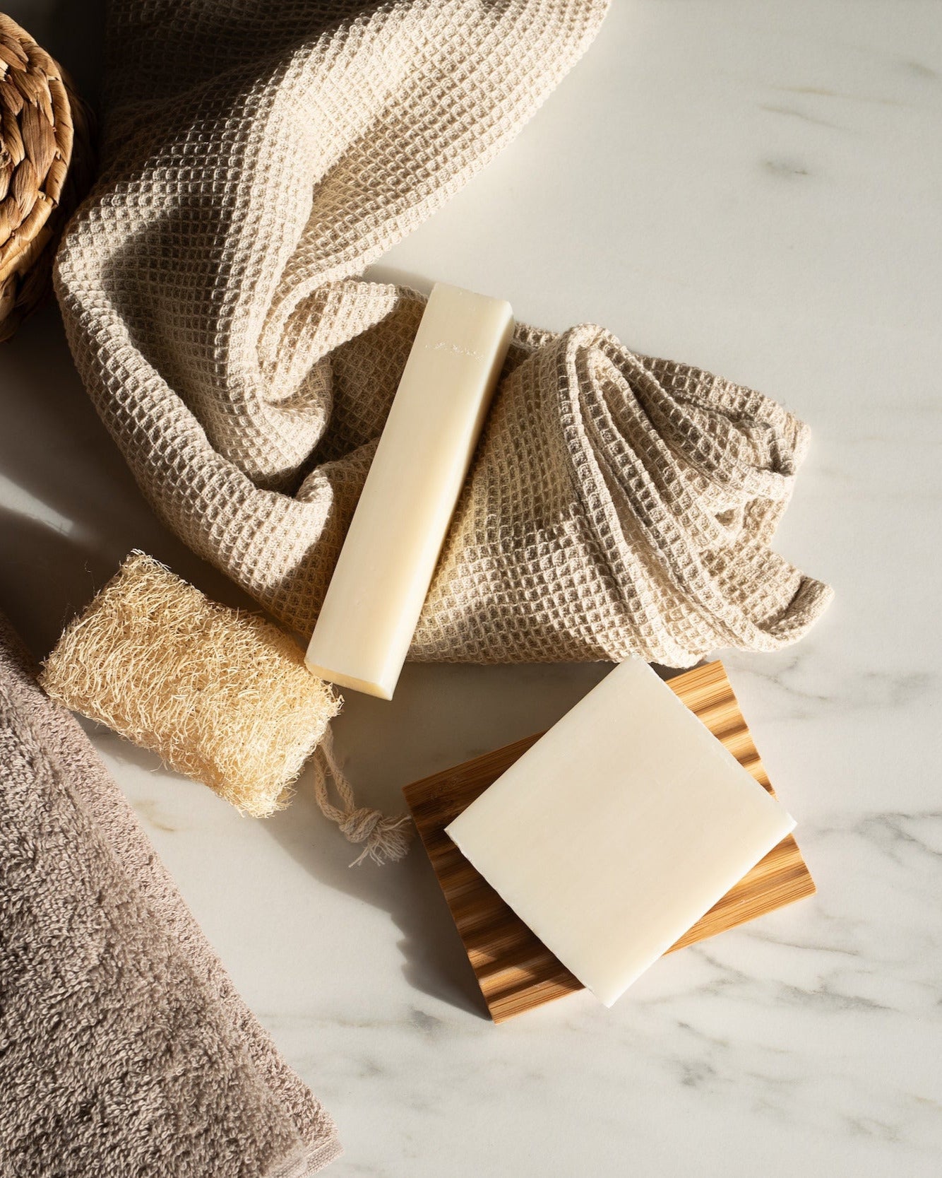 Sitronsåpe stick til flekkfjerning.