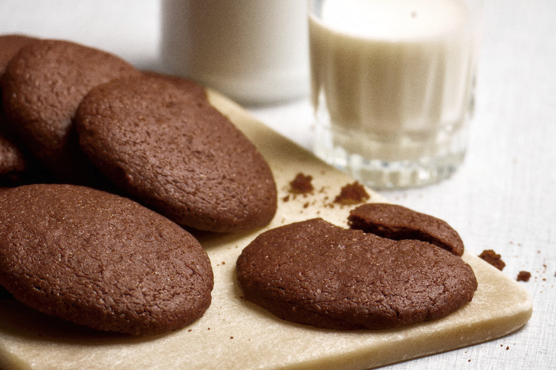 enkel oppskrift på sjokoladekjeks