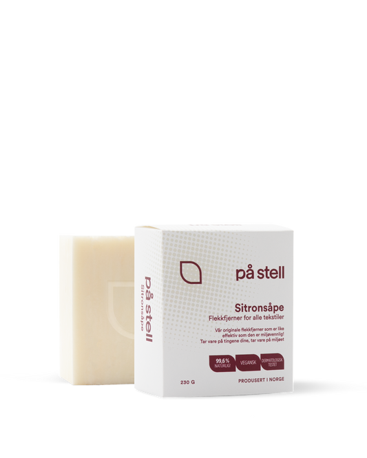 Sitronsåpe fra norske På Stell.