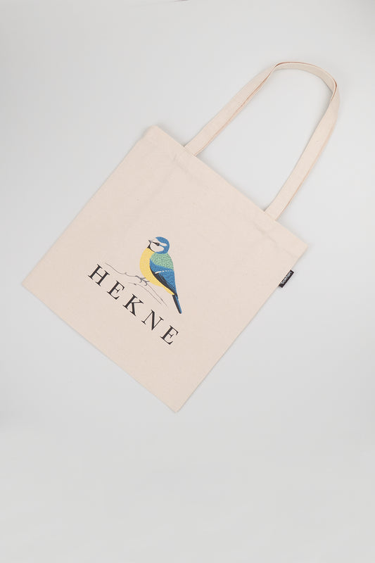 Handlenett i resirkulert bomull.