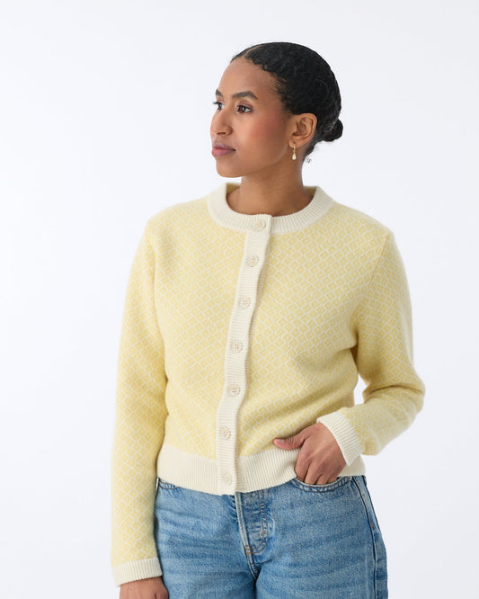Norsk design, cardigan i merinoull