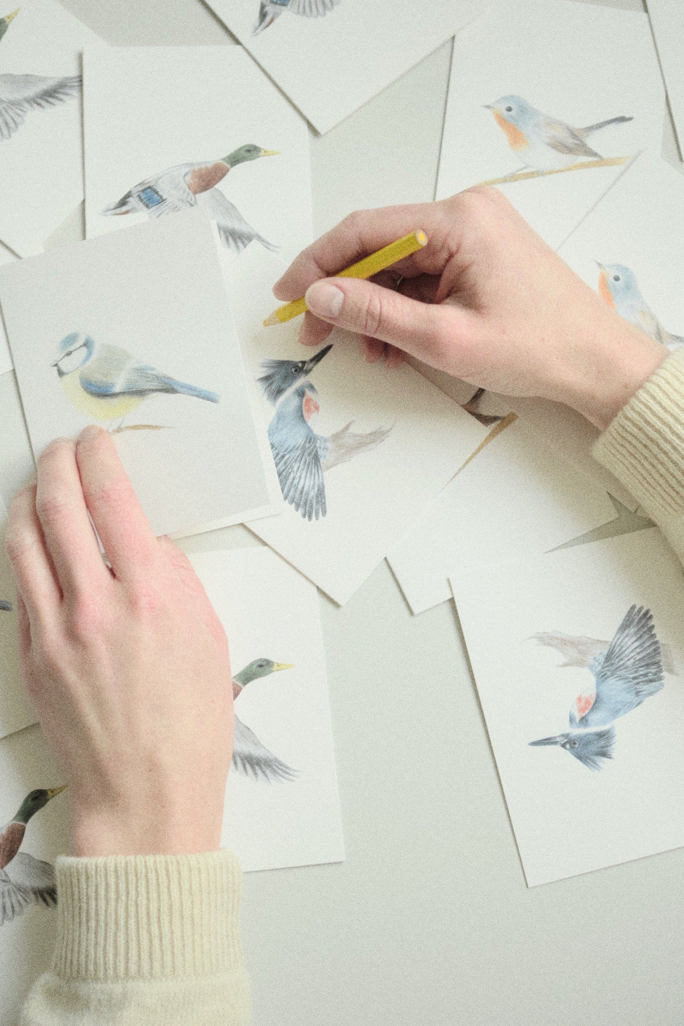 Send et personlig håndskrevet postkort.